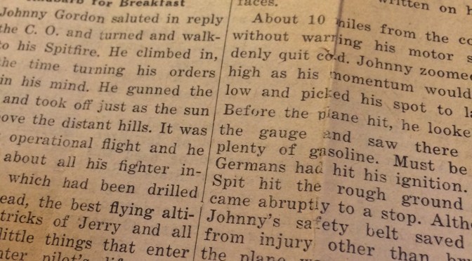 Literary contest winner Stewart K. Cudworth, May 30, 1943