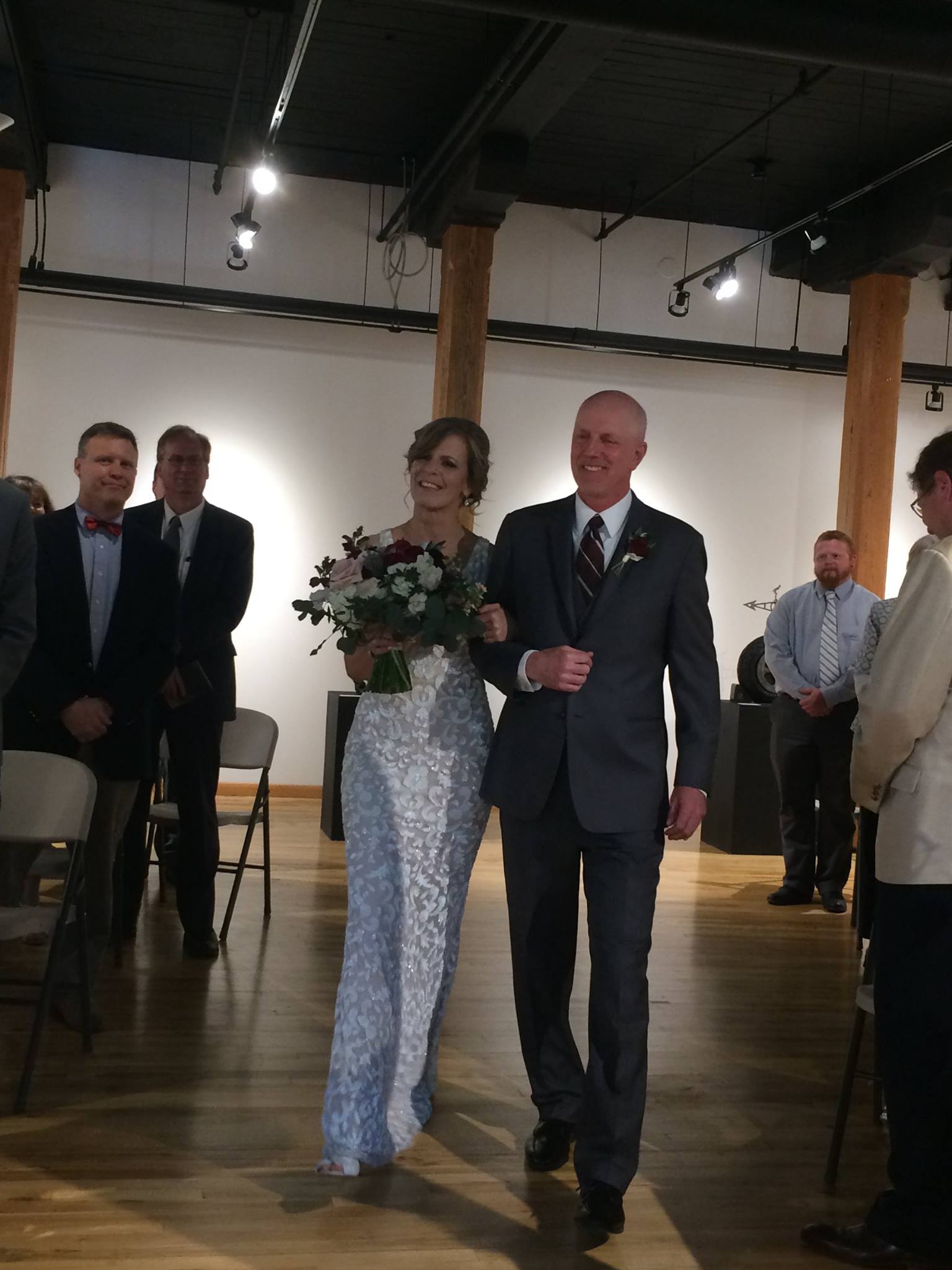 Chris and Sue and wedding too